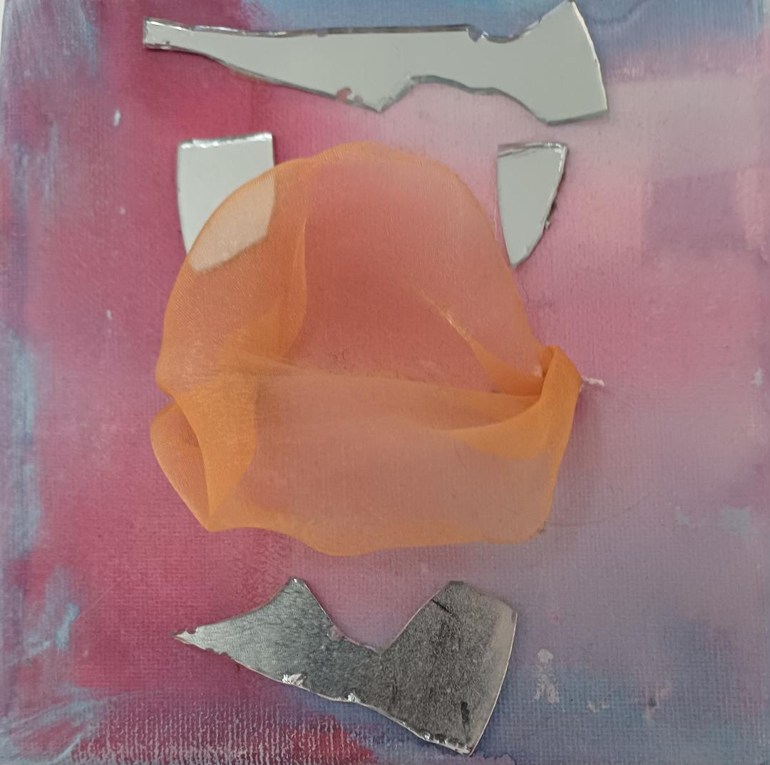 Magnolie auf Leinwand mit Öl